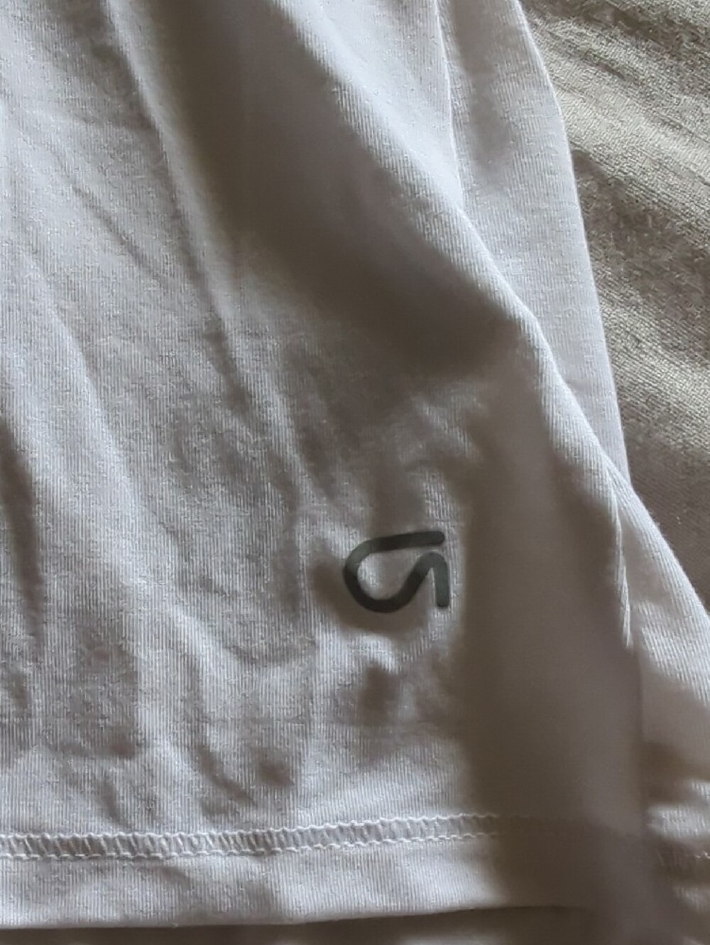 GapFit White Women's Open Back Exercise Top - size Large Tall - Picture 4 of 5